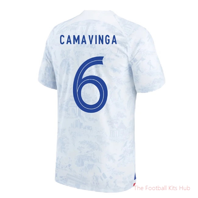 2022-2023 France Away Shirt (CAMAVINGA 6)-unisoccer store